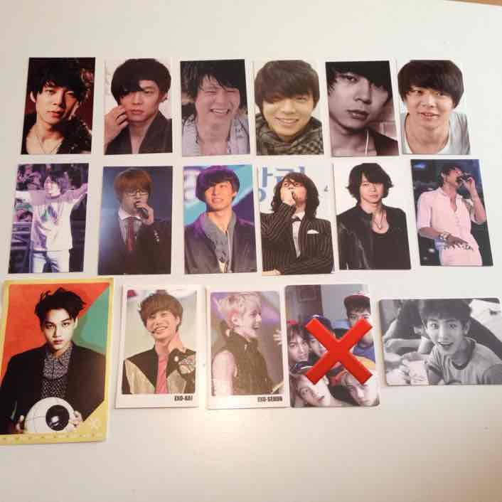 EXO・JYJ☆カード