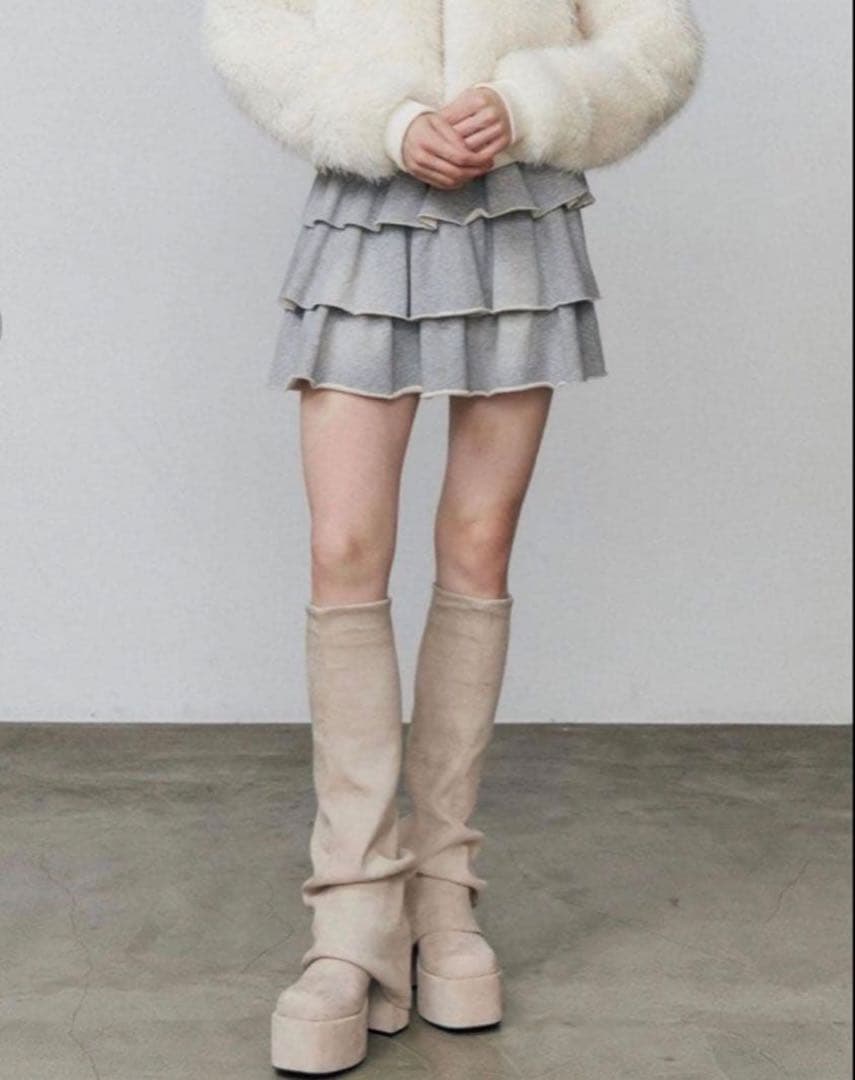 EMODA ロングブーツ フレア ブーツ