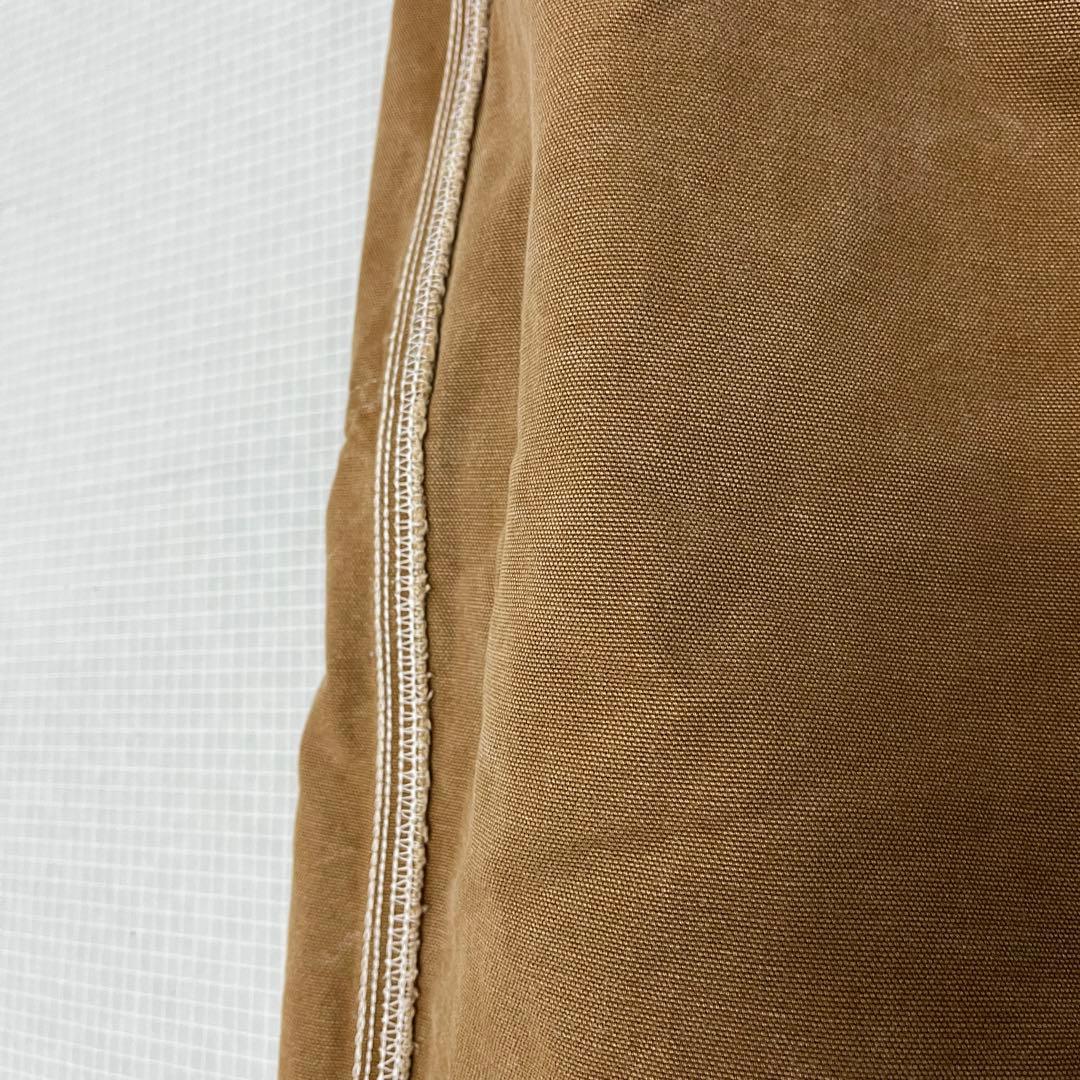 【USA製】カーハート B01 ダブルニー ペインターパンツ 茶 W82 雰囲気