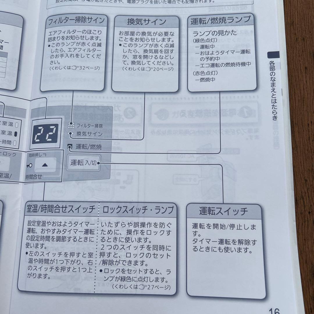 s*t様 ガスファンヒーター リンナイ 未使用　高さ38×幅40×奥行18　都市