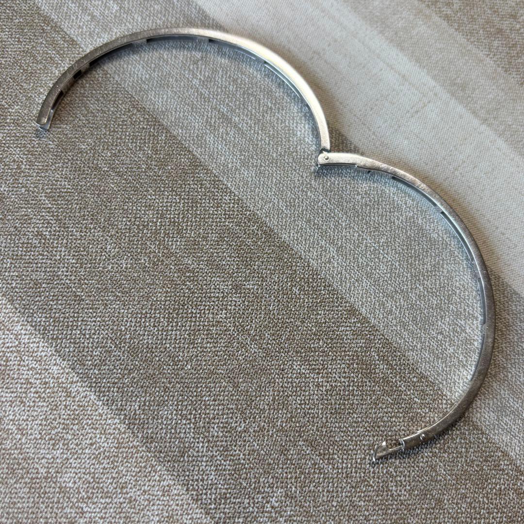 k18 WG ダイヤモンド　バングルブレスレット