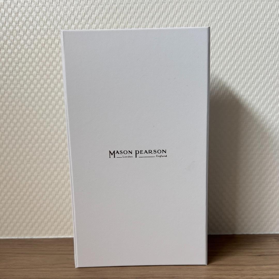 Mason Pearson ポケットブリッスル ピンク クリーニングブラシ付