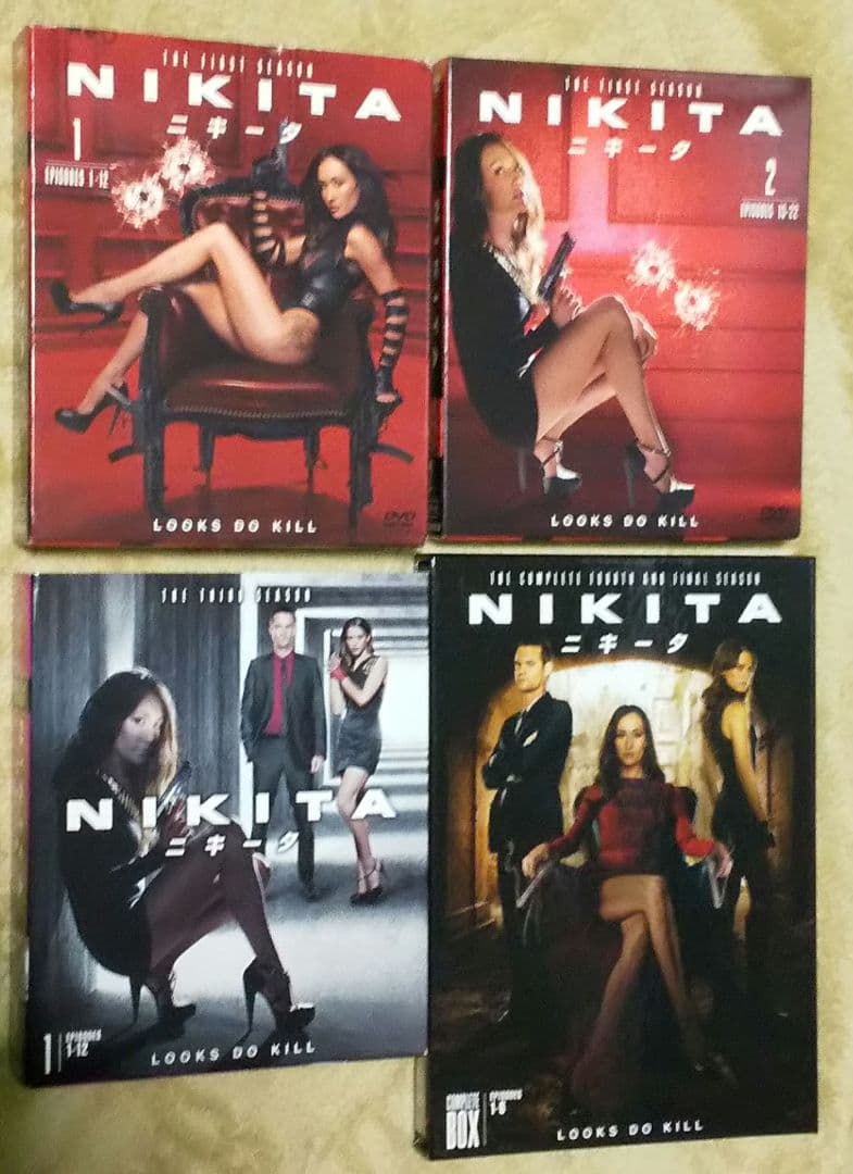 NIKITA ニキータ DVD　全４シーズン セット