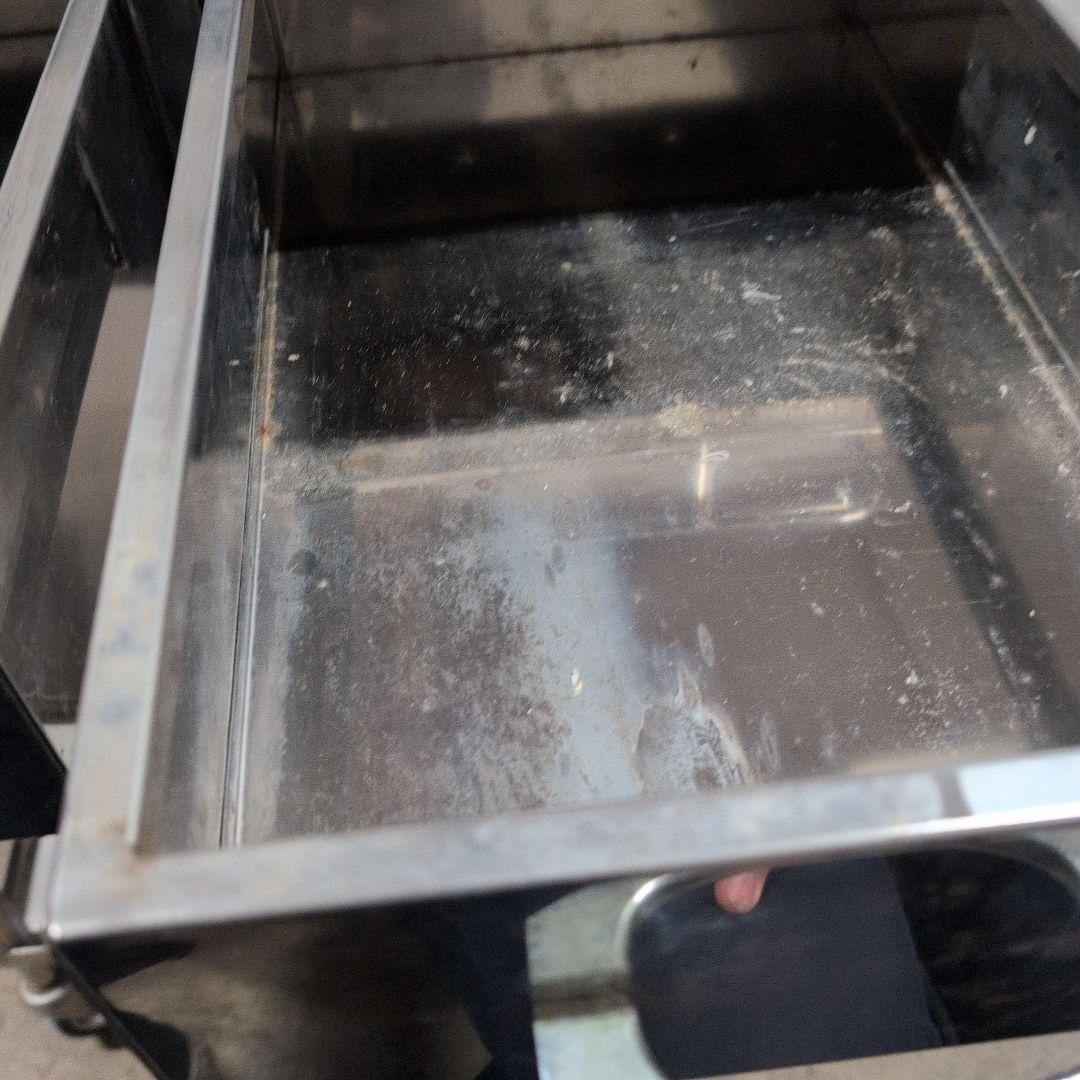 ステンレス製 医療用引出し付カート メディカルワゴン 回診車 キャスター付作業台