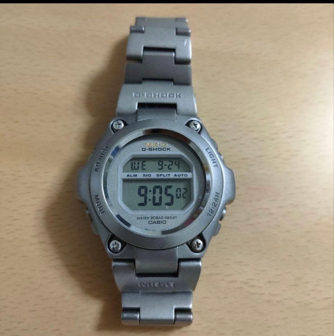 MR-G100-T CASIO G-SHOCK デジタル　チタンモデル
