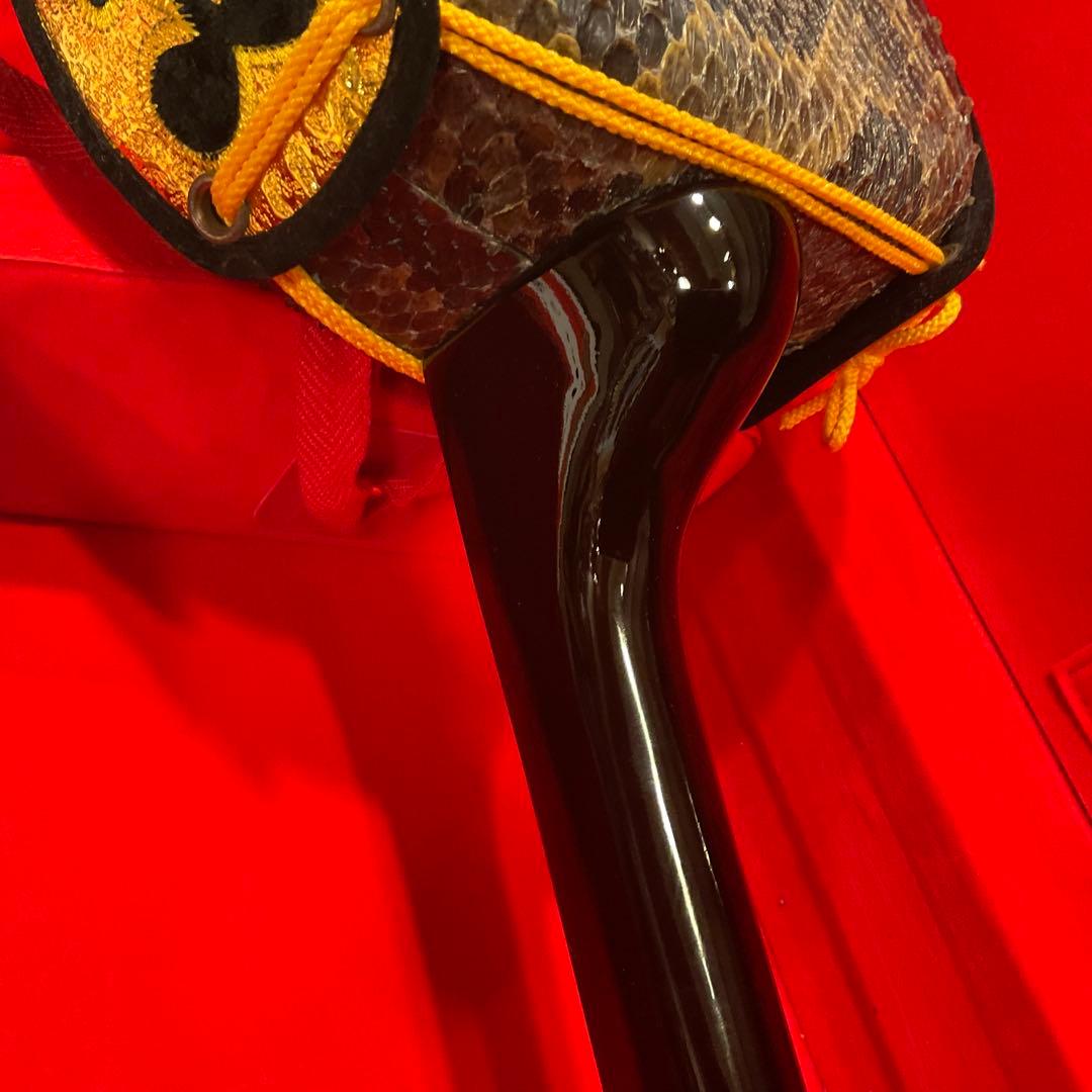 極美品！未使用級！三線さんしん(沖縄三線)本皮強化張り