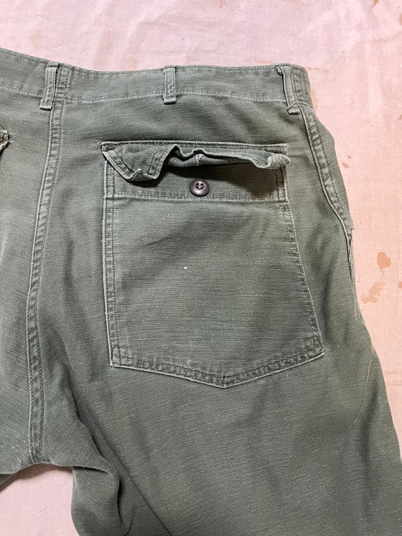 70s ベイカーパンツU.S.ARMY W34 l29 ペンキ跡