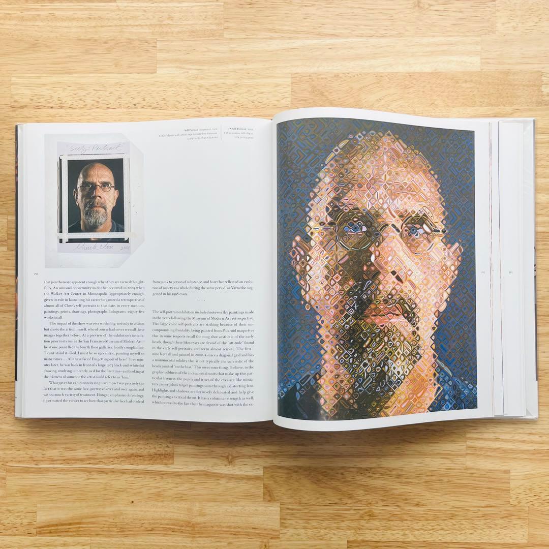 Chuck Close 画集 チャック・クローズ 洋書 ほぼ新品 Art 絵 画