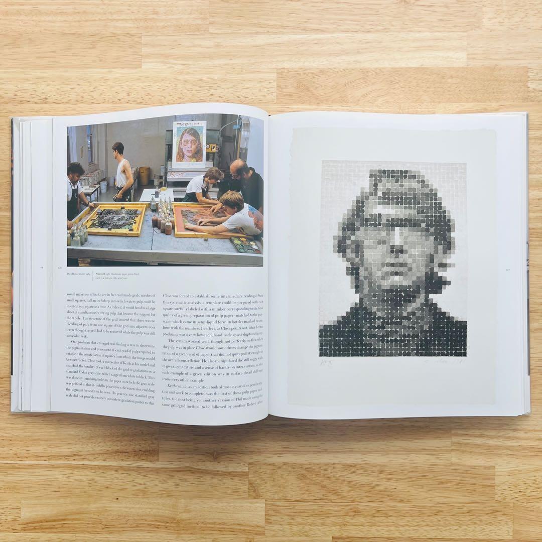 Chuck Close 画集 チャック・クローズ 洋書 ほぼ新品 Art 絵 画