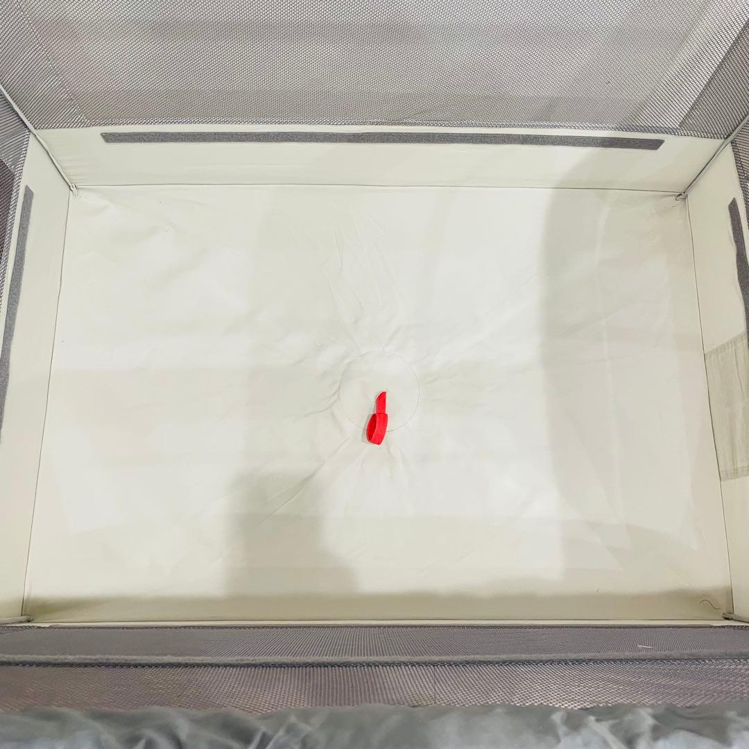 【美品】 最上位モデル Apricaベビーベッド ココネルエアー グレーベアー