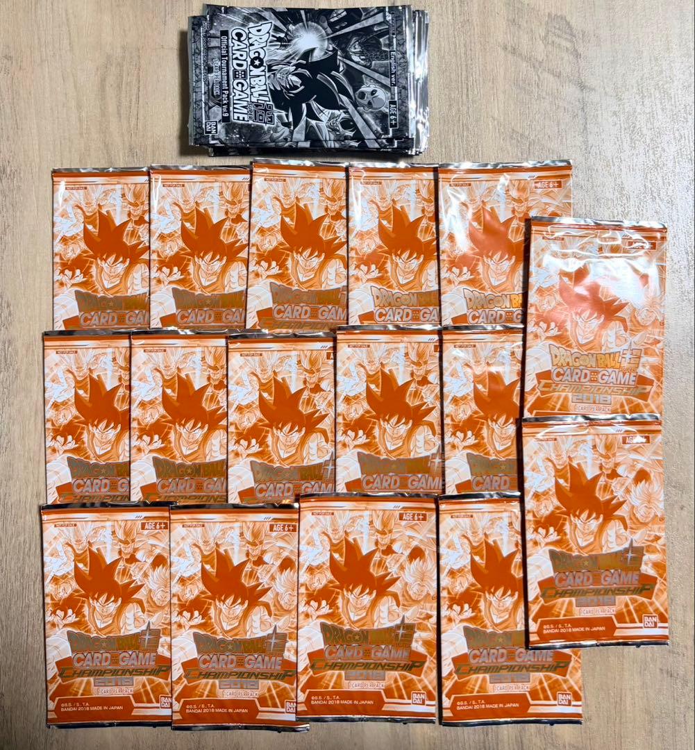ドラゴンボール超 チャンピオンシップ/オフィシャルトーナメント 未開封35パック