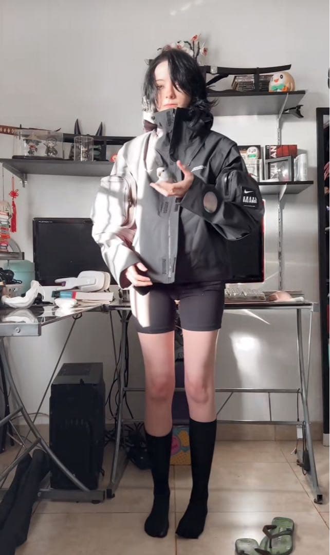 undercover × NIKE 2way jacket