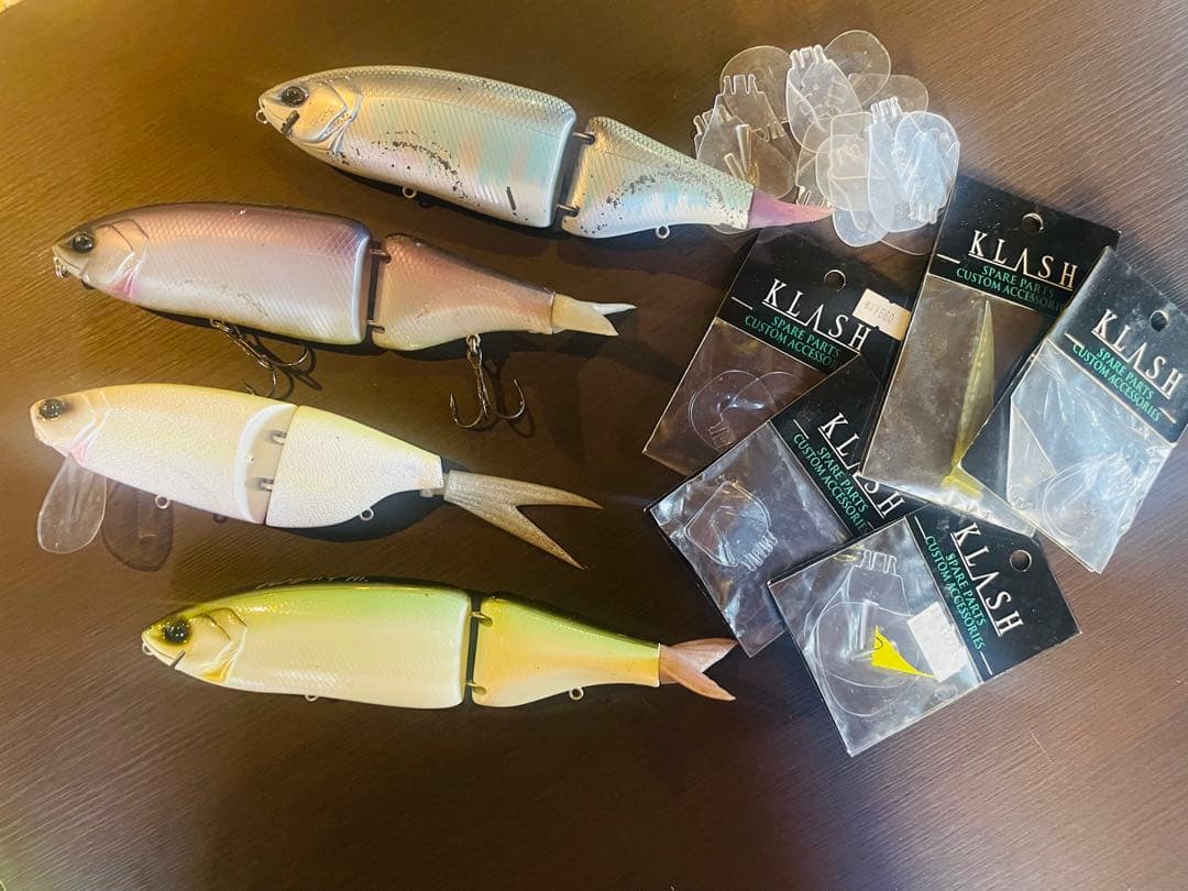 DRT クラッシュ9 ビッグベイトルアー 4個セット