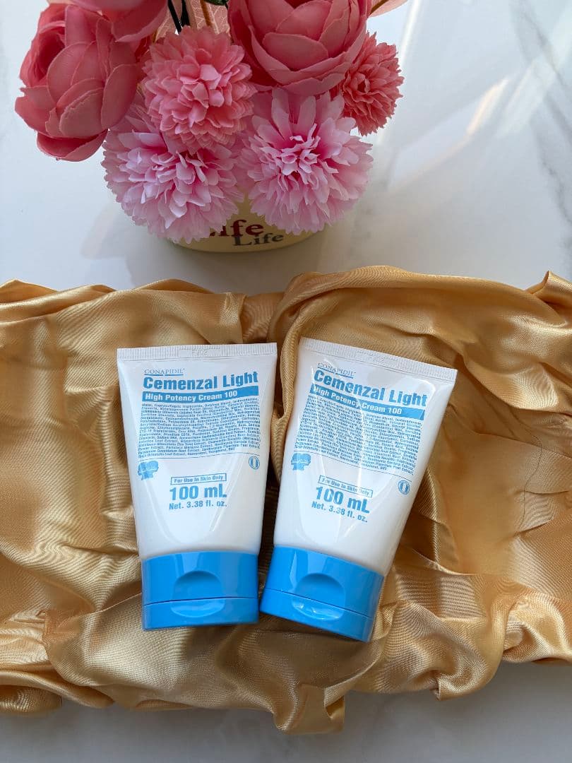 ★韓国最新版★セメンザルライトクリーム 100mL 2本セット
