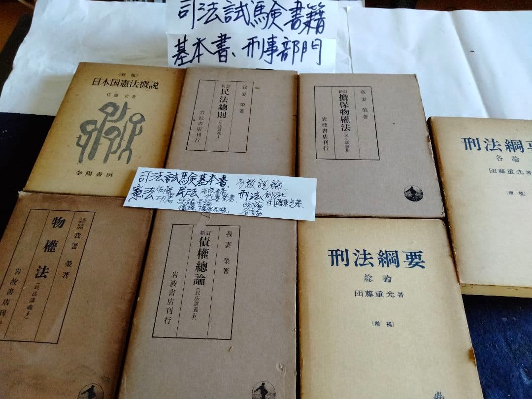 司法試験目指す人。司法試験専門の多数説の著者及び発行社