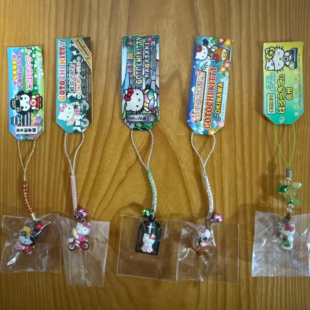 激レア！ご当地ハローキティ　5個セット　松本　軽井沢　長崎　八重山諸島　信州