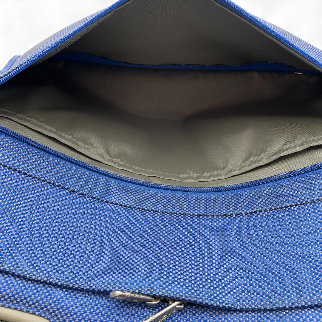 良品 TUMI ビジネスバッグ ナイロン ブルー 22121IN