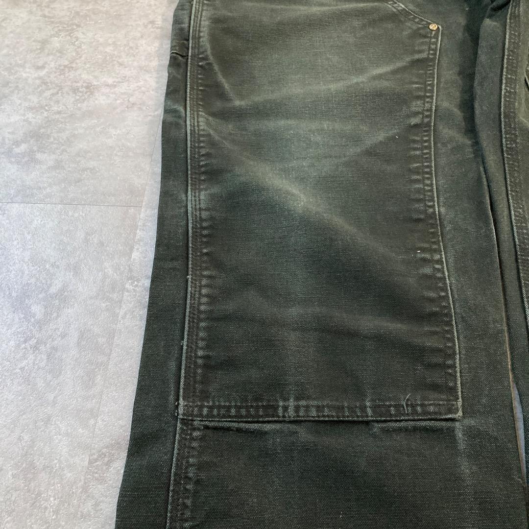 00s ブラック ダブルニー カーハート 38×30