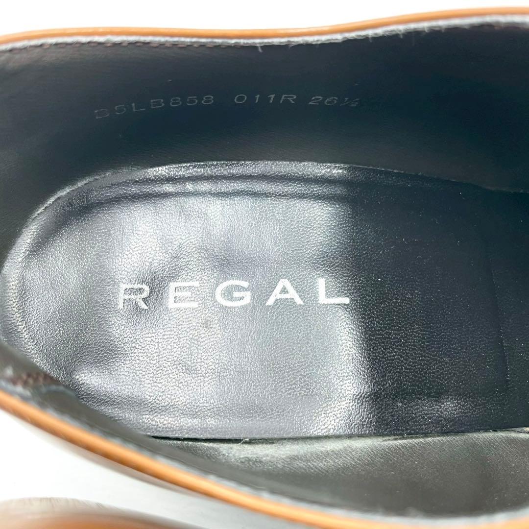 リーガル ストレートチップ 011R ブラウン 26.5cm Y1440