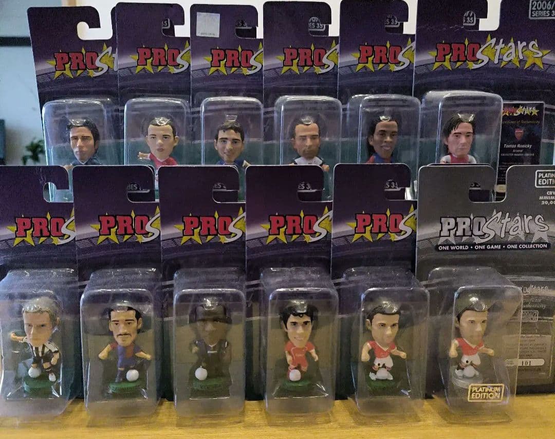 プロスターズ　シリーズ35　プラチナム　キャリック おまけプラチナム ブッフォン