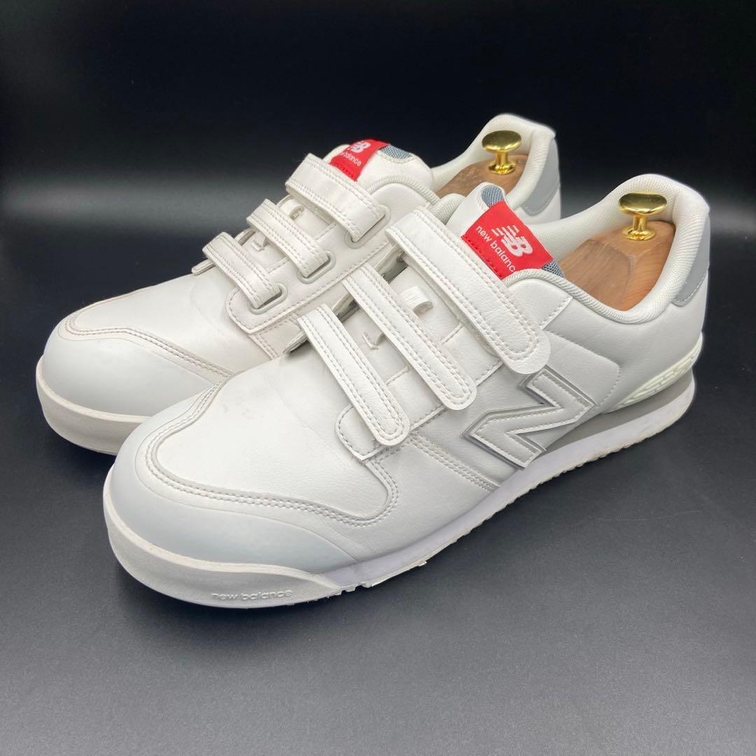 良品★ New Balance NY-181 安全靴 28.0 EEE 白