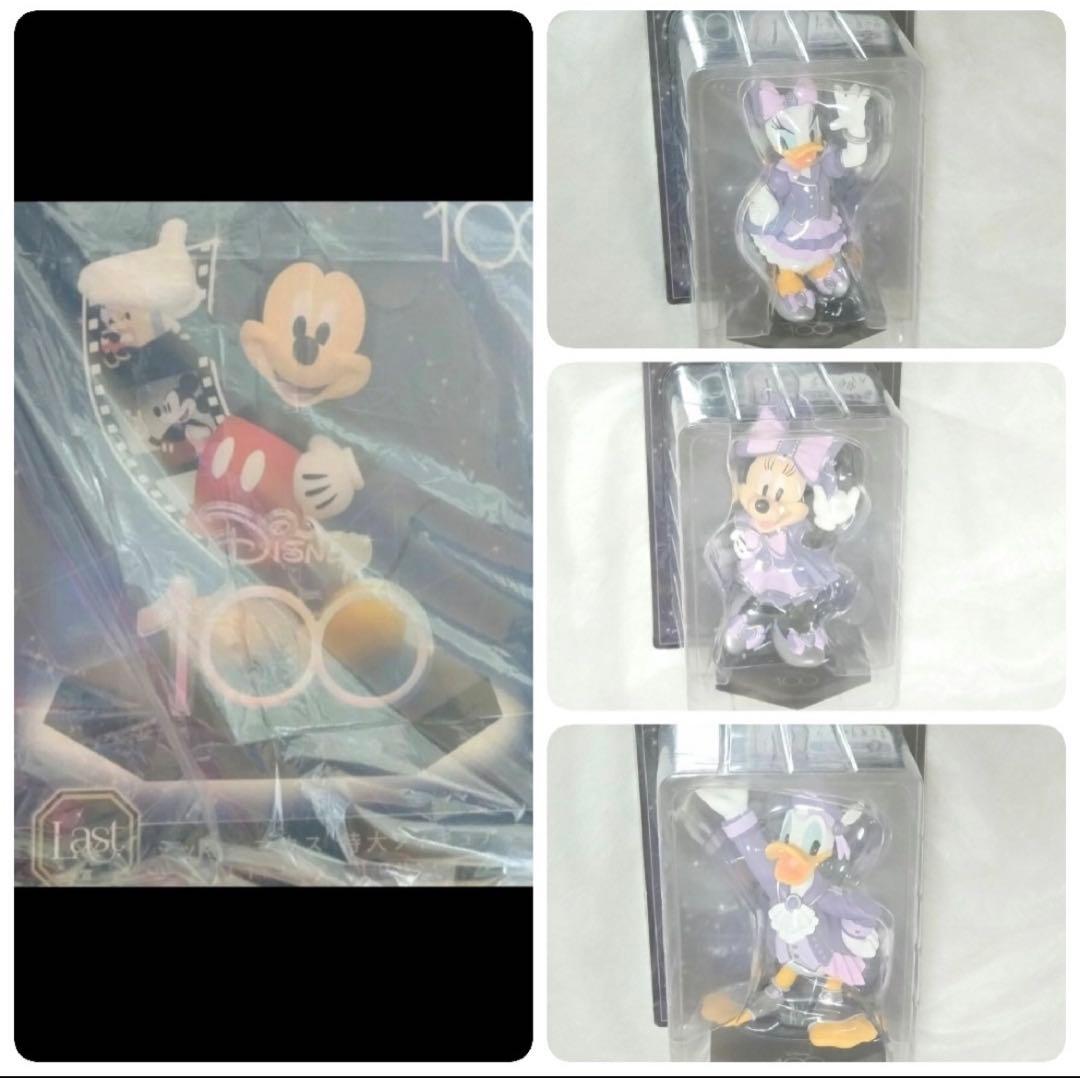 Disney100　フィギュア　ミッキーマウス　ミニーマウス　ドナルド　デイジー
