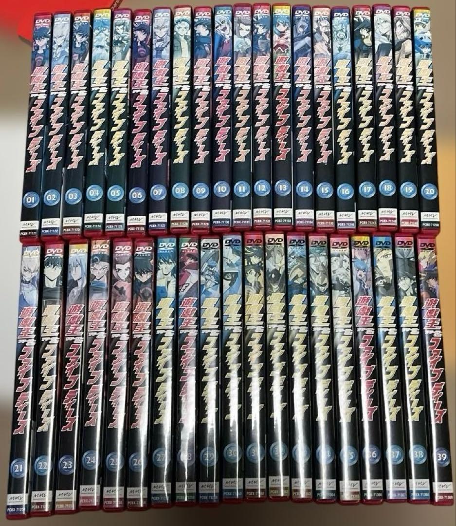遊戯王5ds ファイブディーズ　DVD 全39巻　レンタル落ち　遊星　ジャック