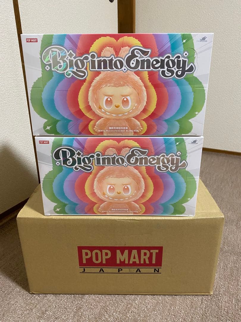 正規品・未開封　Labubu Big into Energy アソートボックス