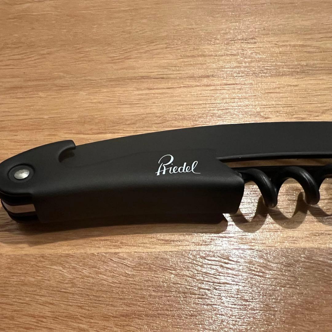【希少品】RIEDELリーデル 限定 ワインオープナー ソムリエナイフ ブラック