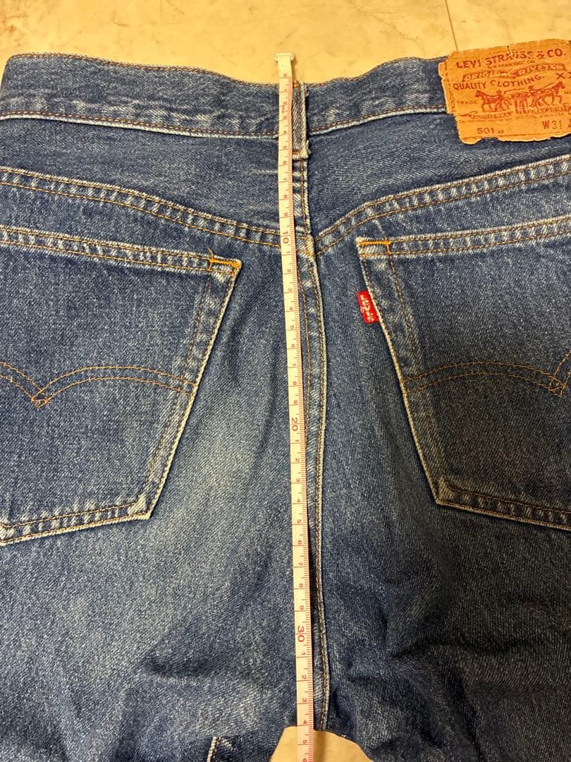 Levi’s 501XX 紙パッチ USA製 555 W31 L36