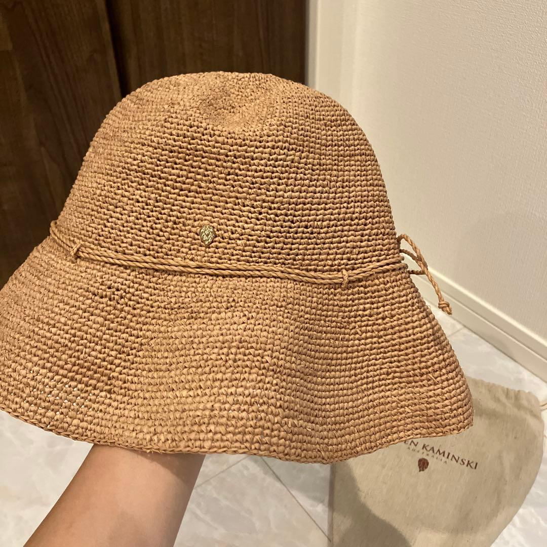 ヘレンカミンスキー　プロバンス10 ラフィアハット　カラーNougat
