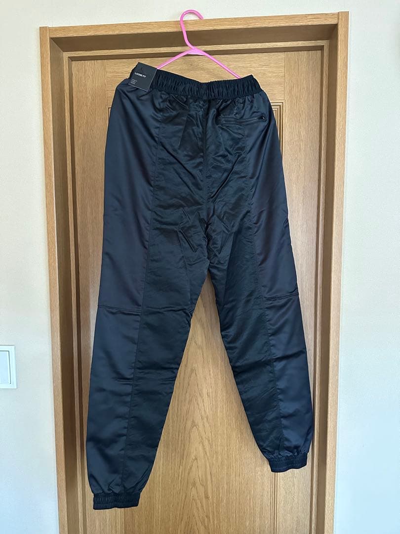 Jordan ナイロンジャケット　セットアップ　黒（上M・下S）