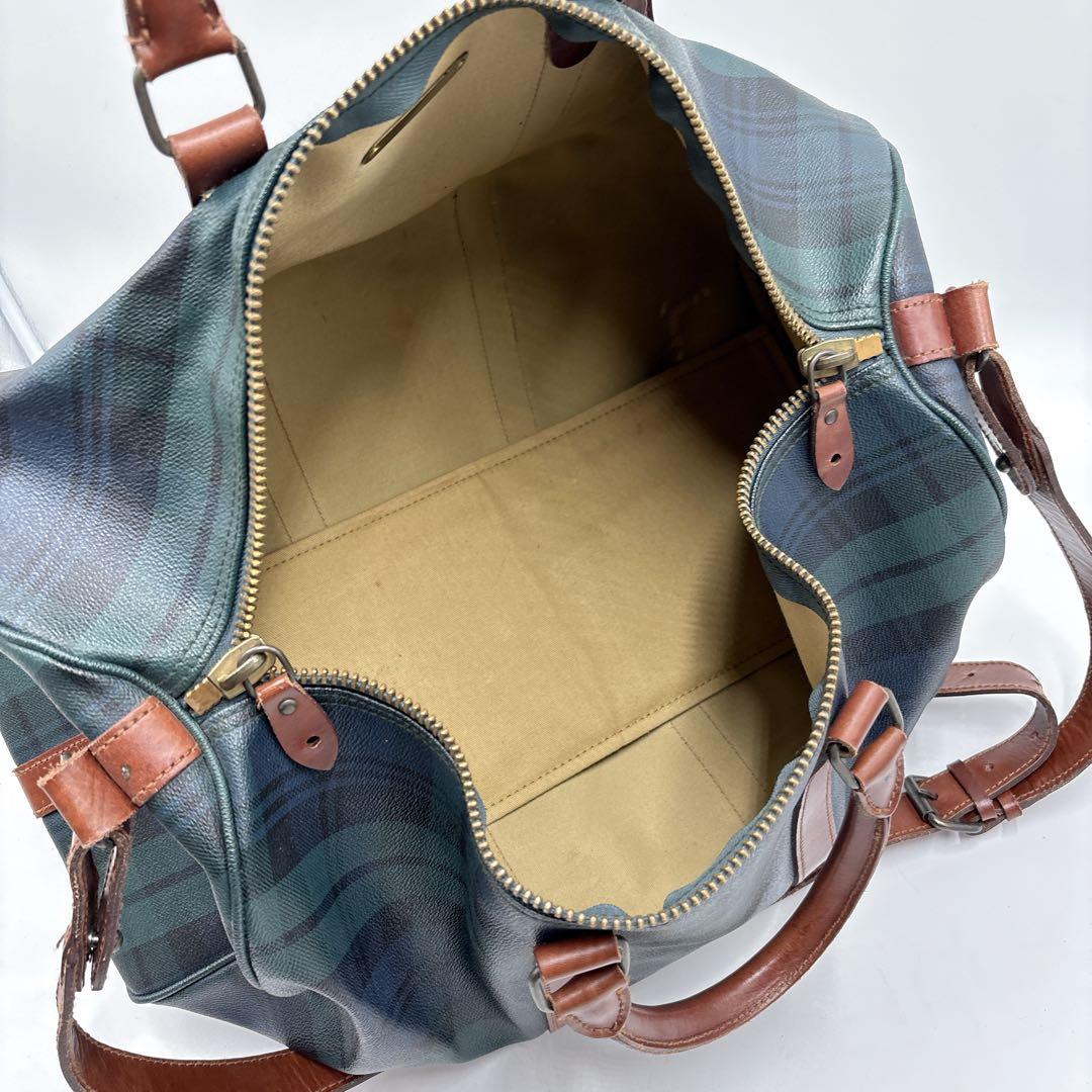 ✨希少 ポロラルフローレン ボストンバッグ 2way ショルダーバッグ チェック