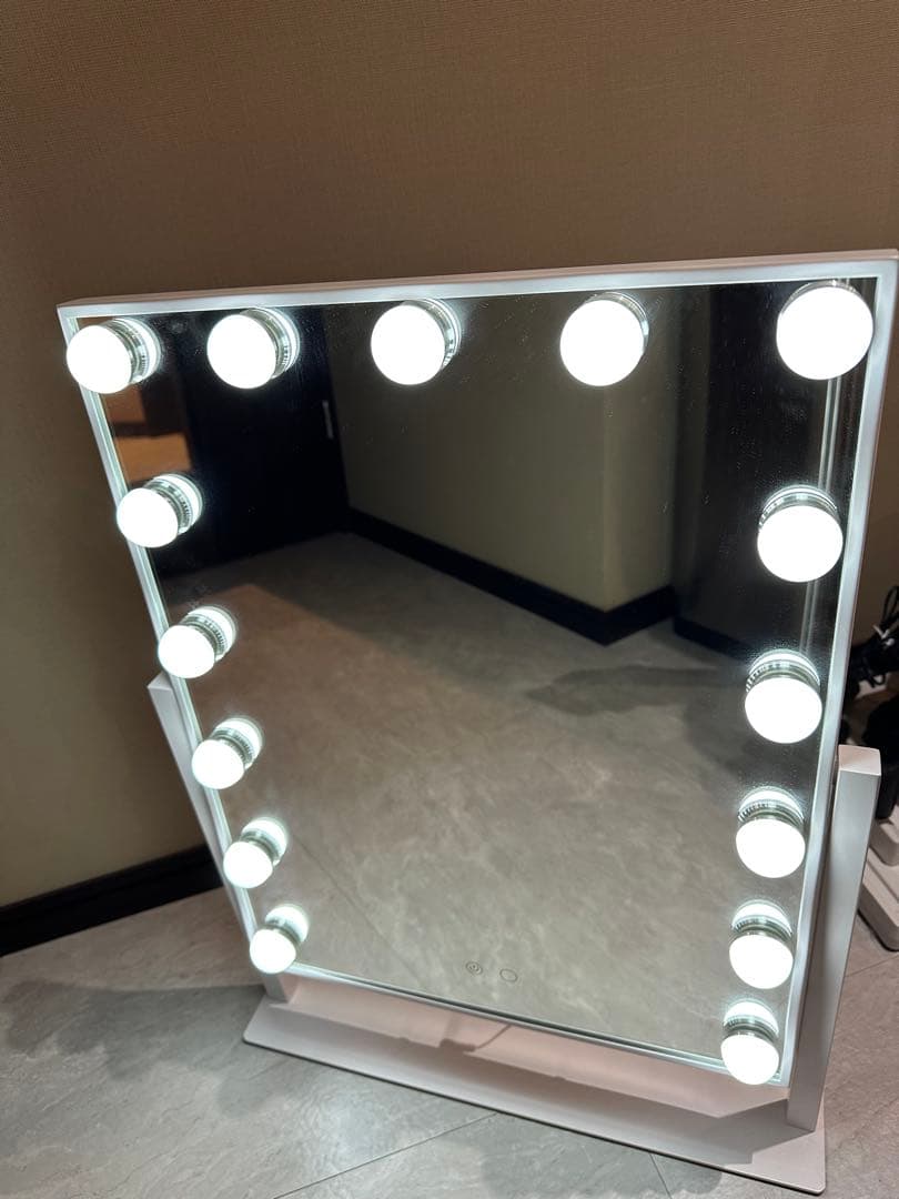 Francfrancハリウッドミラー L ホワイト