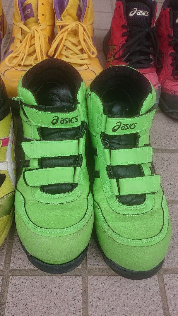 限定カラー asics アシックス 安全靴 ハイカット まとめ売り ミズノ