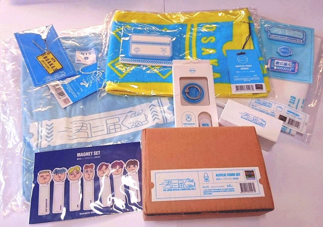 BTS 防弾少年団 君に届く 公式 グッズ 10点セット 大阪