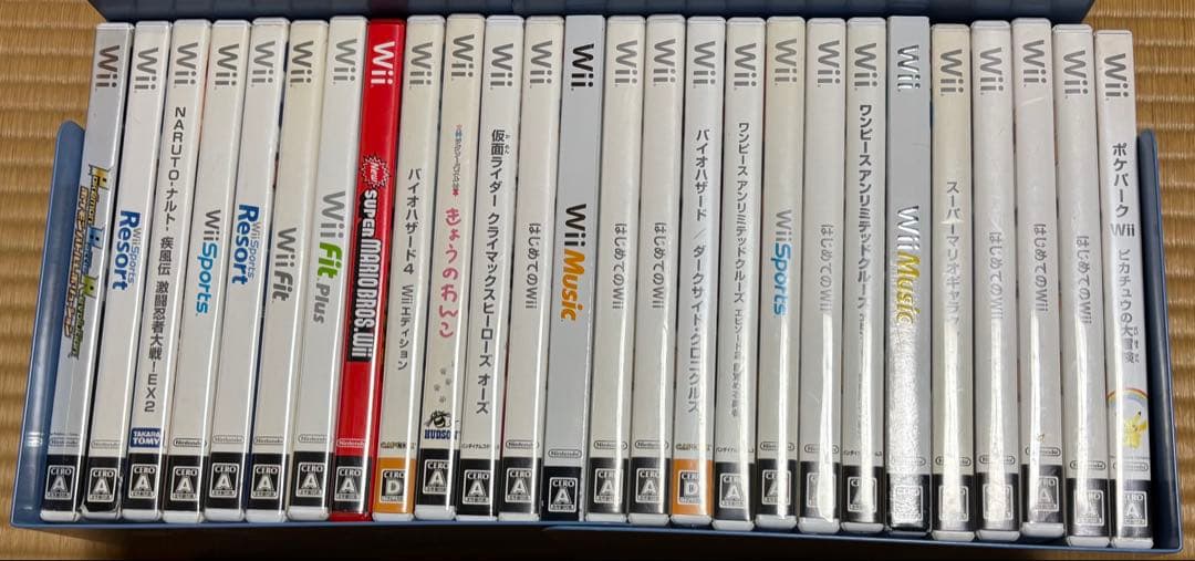 【1本100円以下!!】Wii・Wii Uソフト90本まとめ売り