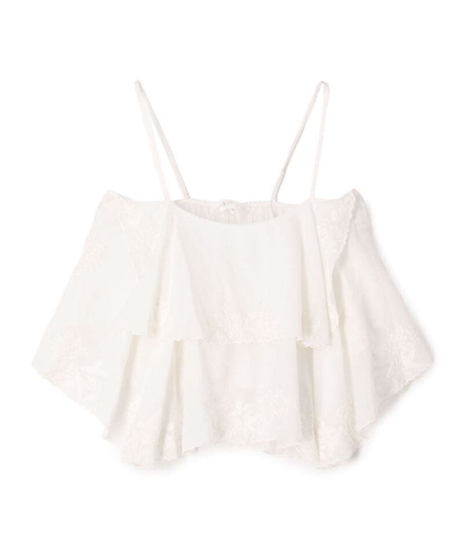 【25SS】tomorrowland ジェーングスタブソン キャミソール 刺繍