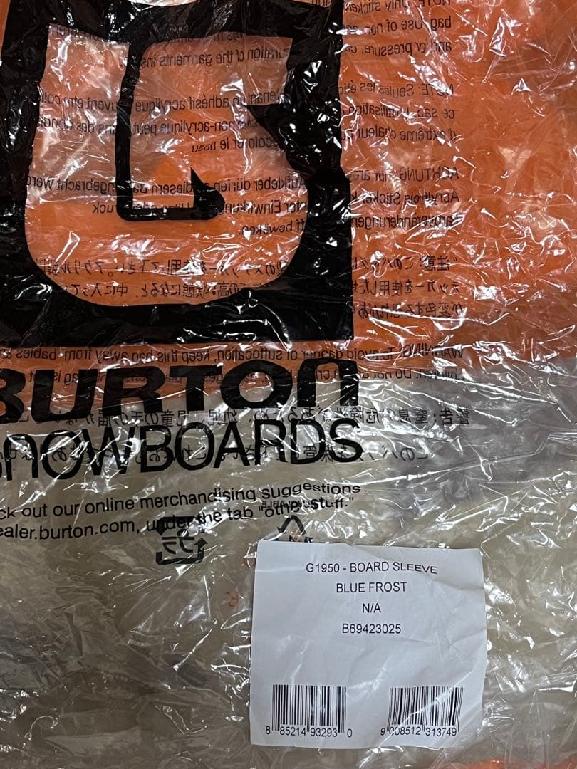 バートン BURTON ×G1950 バートンボードスリーブ