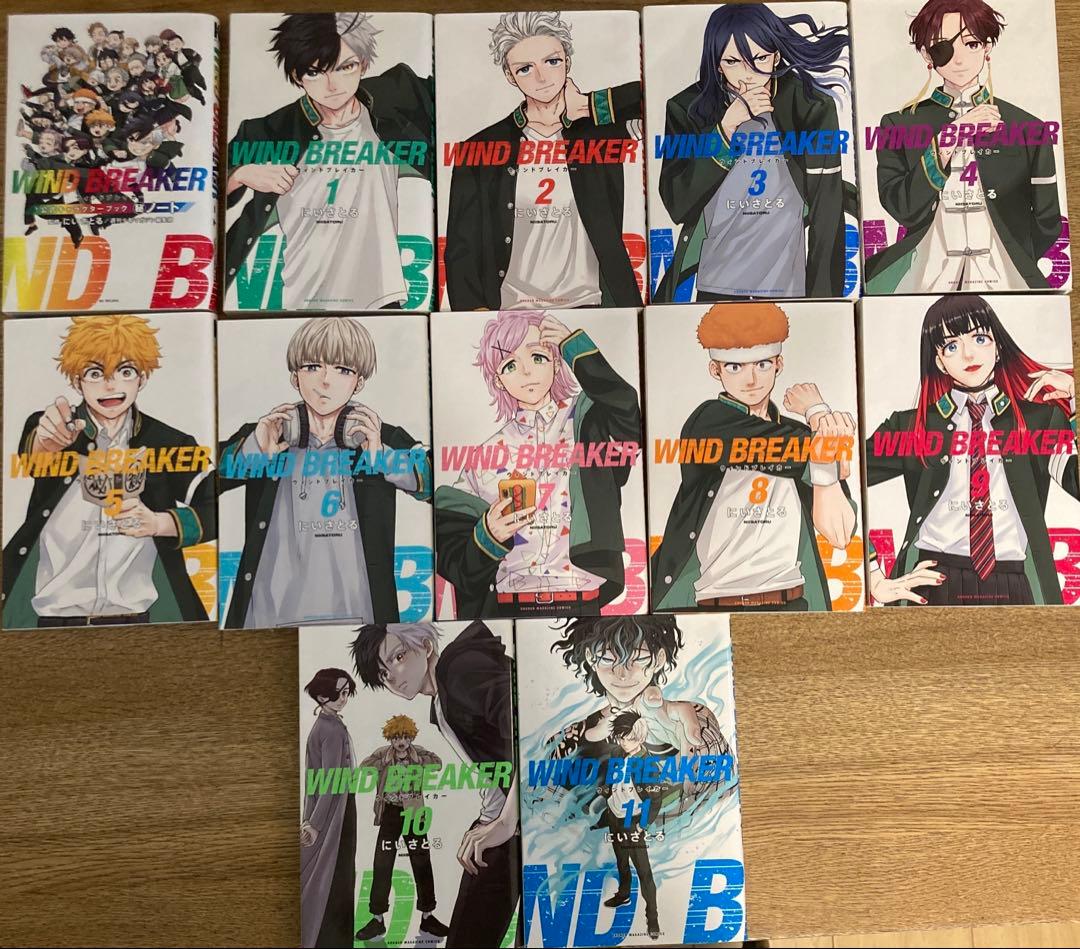 WIND BREAKER （ウィンドブレイカー）1-20巻+キャラクターブック