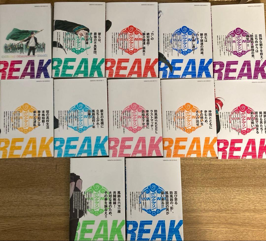 WIND BREAKER （ウィンドブレイカー）1-20巻+キャラクターブック