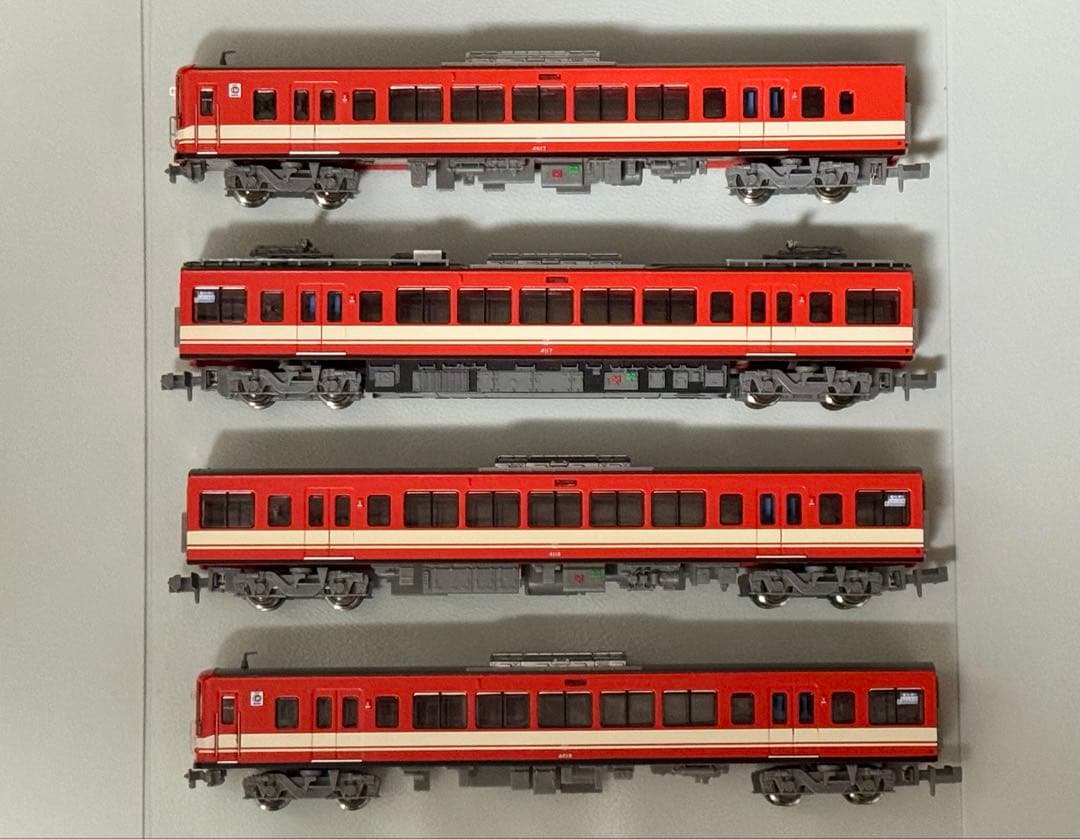 〈ジャンク品〉マイクロエース 西武4000系 55周年記念車両タイプ 4両セット