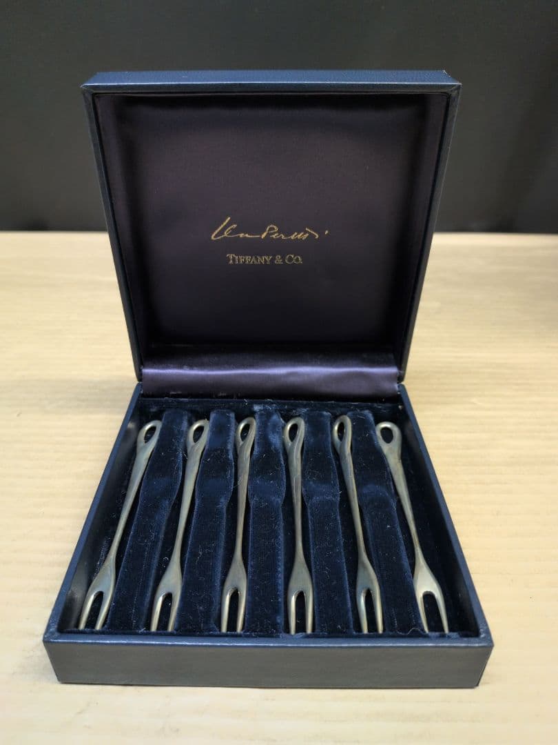 Tiffany & Co . ピンチョスフォークセット ティファニー M2547