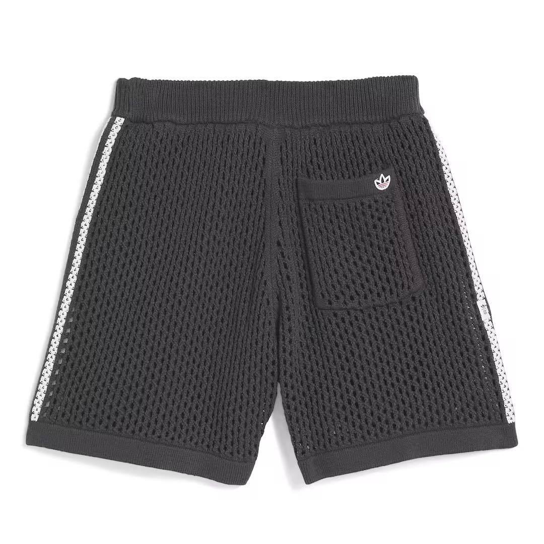 【新品完売品】adidas clot crochet shorts 2XL 黒