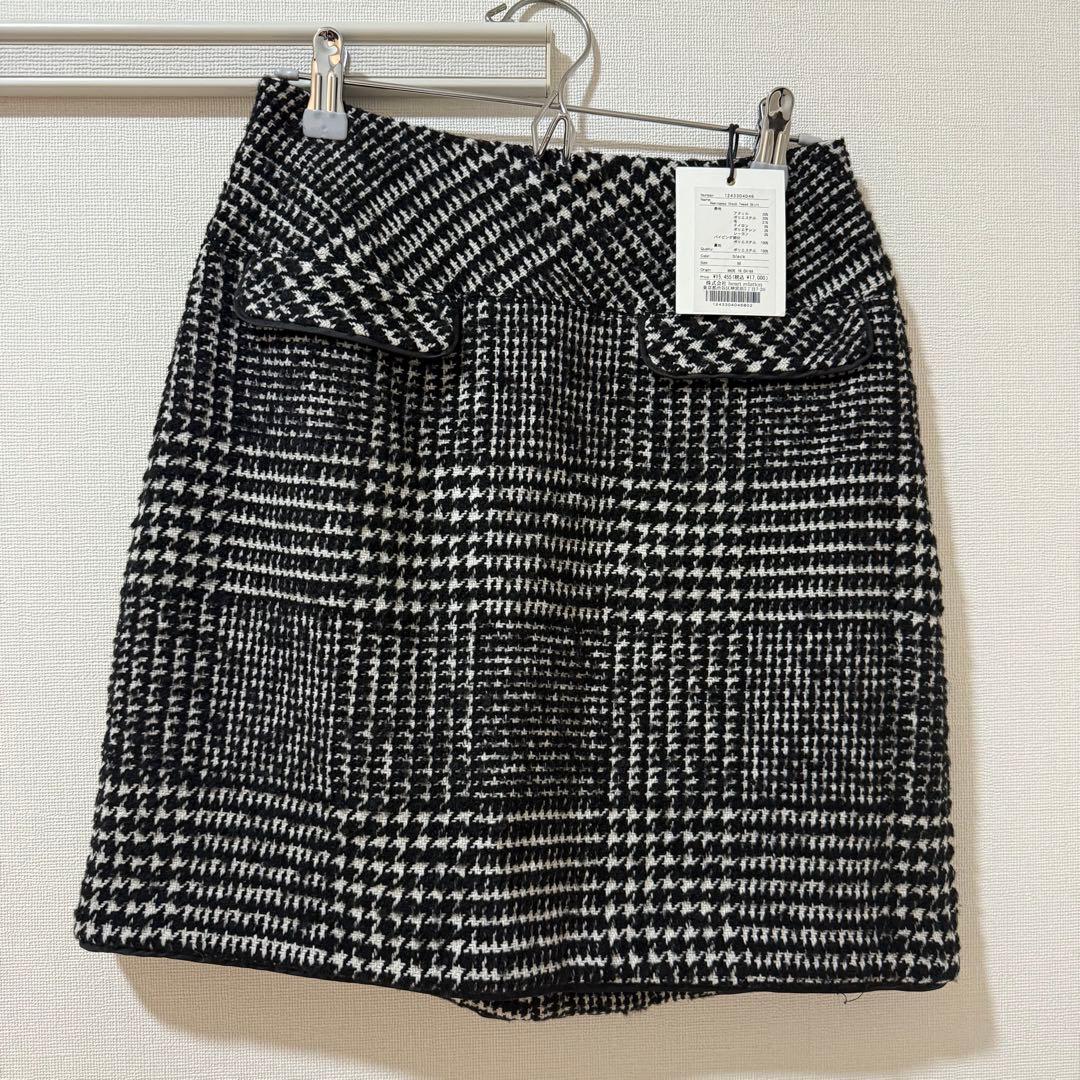 スカート Her lip to Hemingway Check Tweed Skirt