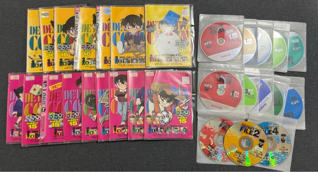 コナン　DVD レンタル　パート19 18 16 15 secret File
