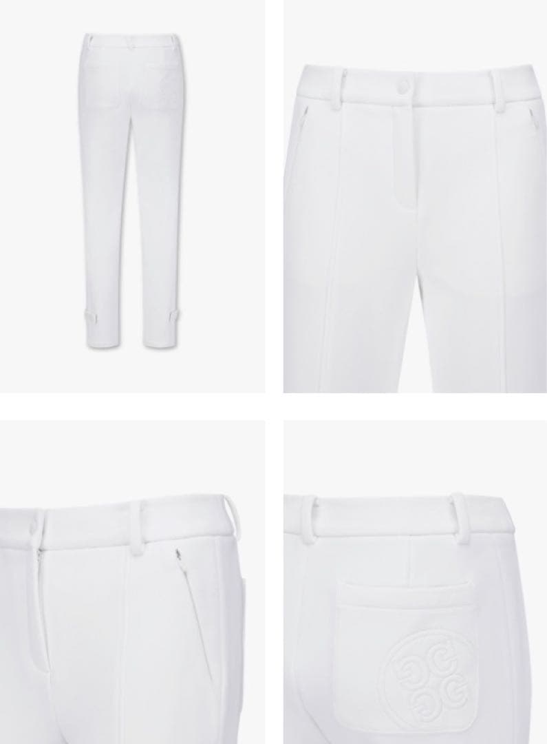 1点のみG/FORE韓国ジーフォアレディースパンツsizeMホワイト