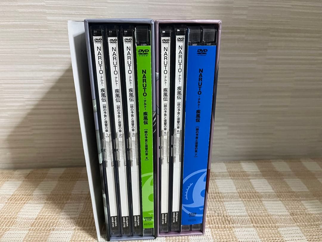 NARUTO -ナルト- 疾風伝 師の予言と復讐の章 全7巻セット DVD