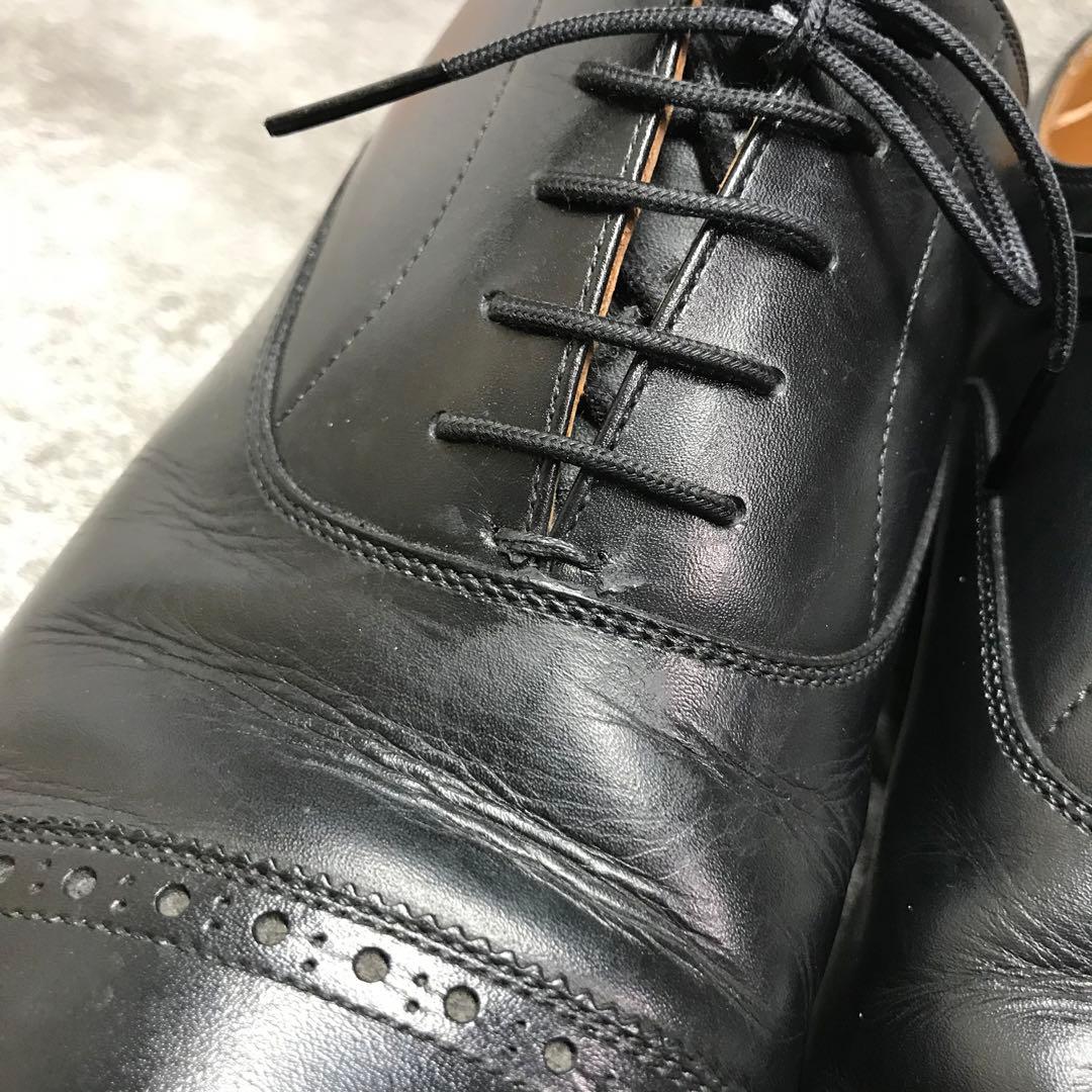 スコッチグレイン 3536 ストレートチップ 革靴 25EEE vibram