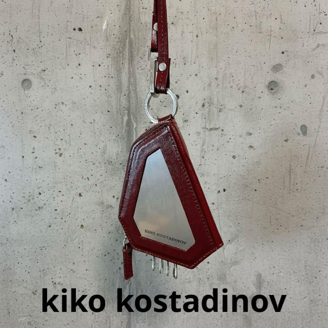 【美品】kiko kostadinov Ohne キーケース　ブラウン　レザー